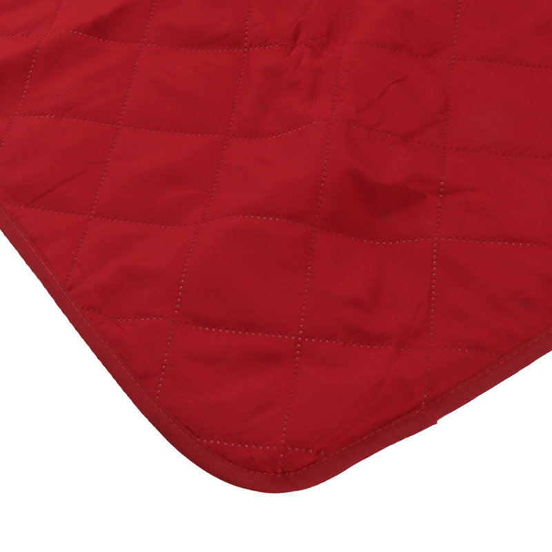 Coussin de siège en mousse absorbant et antidérapant pour animaux de compagnie rouge vin 56 x 73 cm pour cantine
