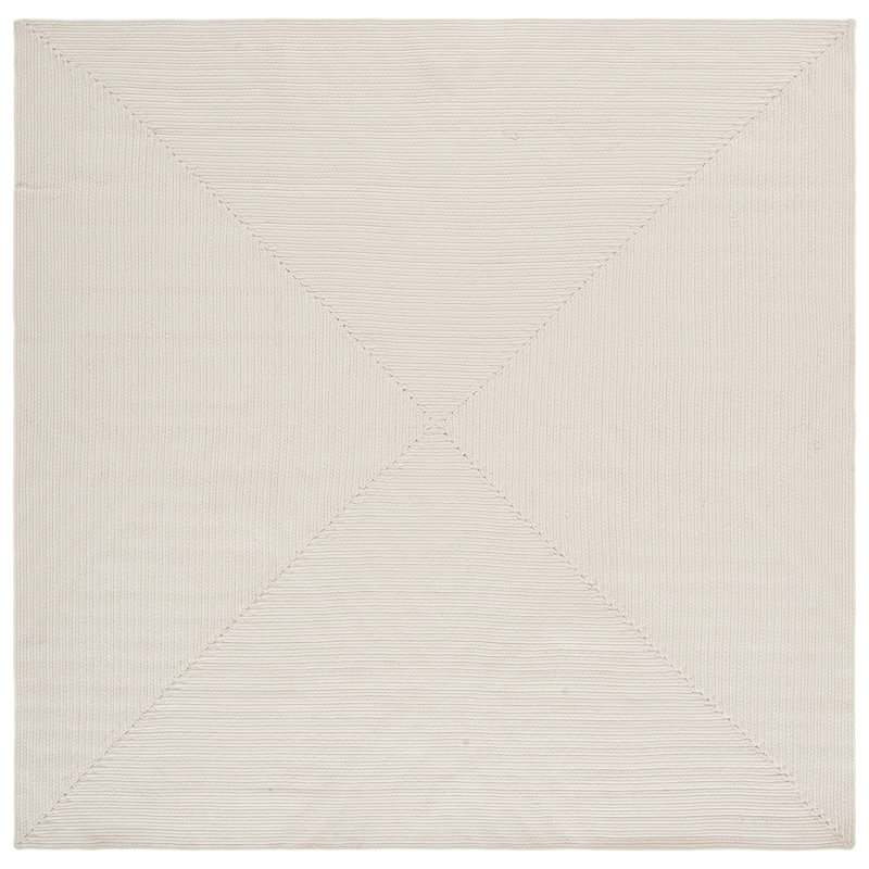 Braided Hand Woven Machine Washable Solid Color Indoor Rug, 6'-0" x 6'-0" Round