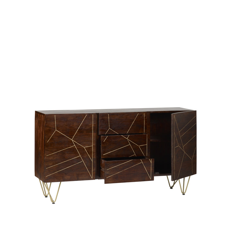 Shelia 160cm Sideboard, Walnut