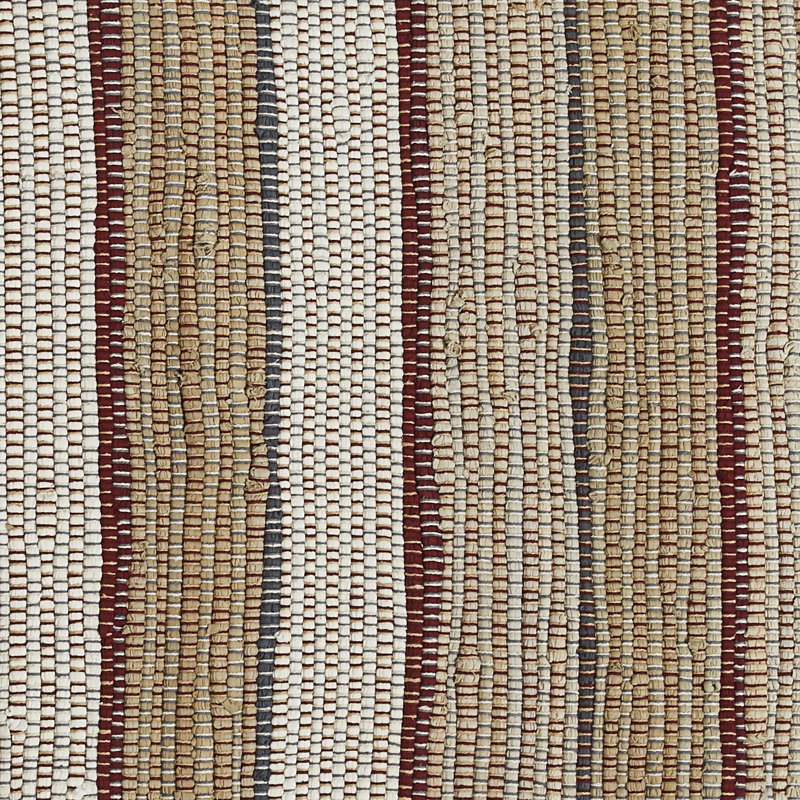 Bevans Cotton Striped Indoor Rug, Rectangle 2' x 3'