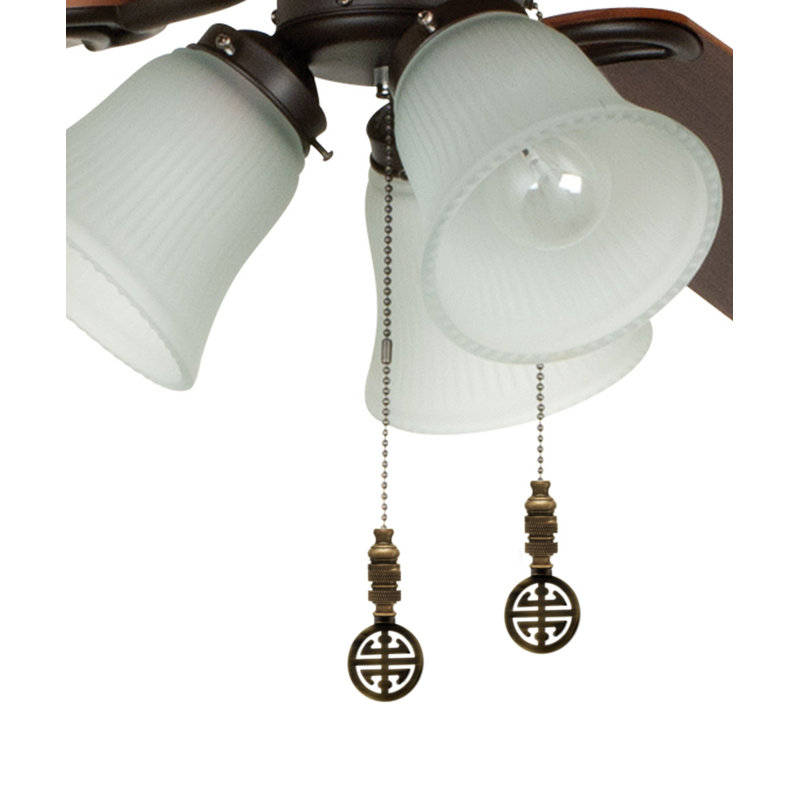 Porte-ventilateur de plafond asiatique 4 bénédictions