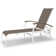 Askar Outdoor Rust-Resistant Metal Chaise Lounge