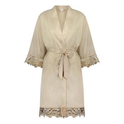 Satin Sateen Women Above Knee Bathrobe