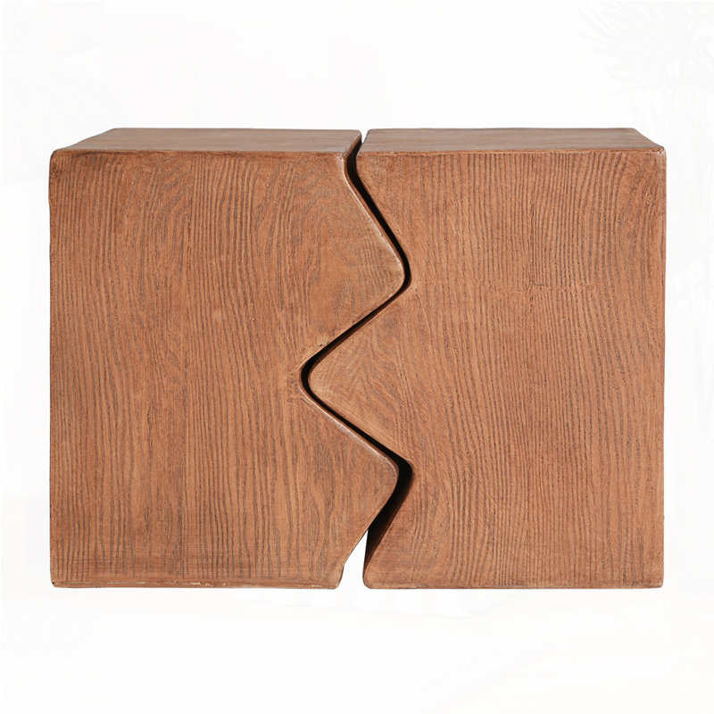 Rectangular Outdoor/Indoor Side Tables, Natural