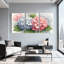 Hydrangea, reproduction d'art sur toile tendue sur toile, ensemble de 3-1586190177