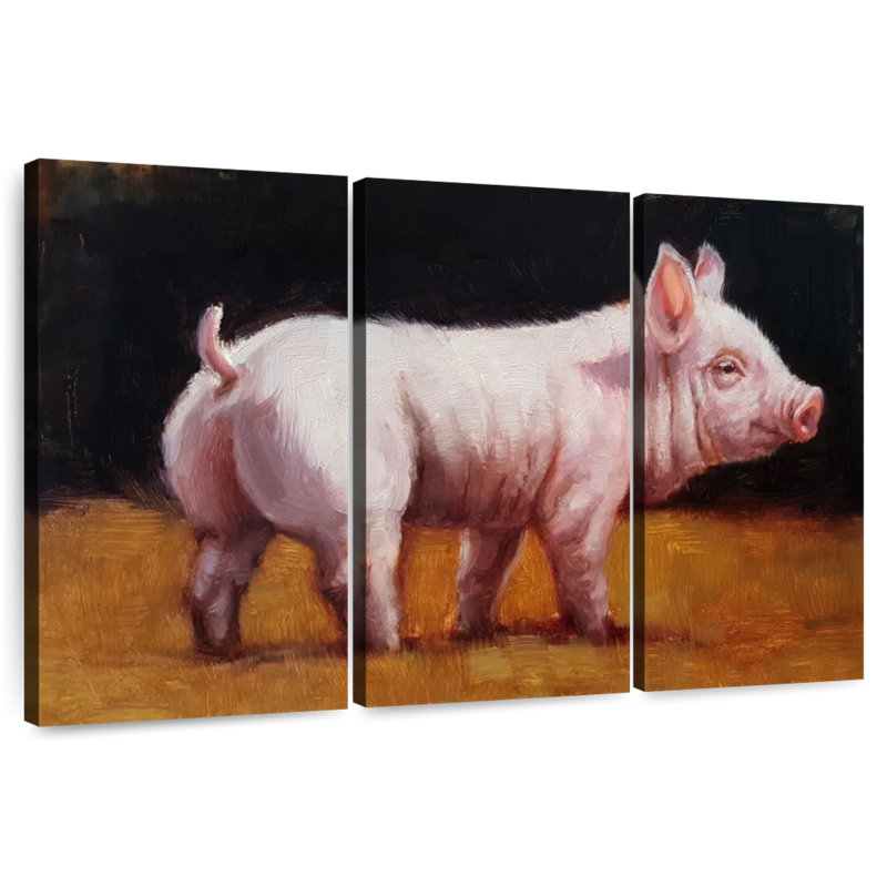 Brampt Wilbur, 20" H x 33" W