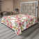 Ambesonne, drap plat floral pivoines, art botanique printanier