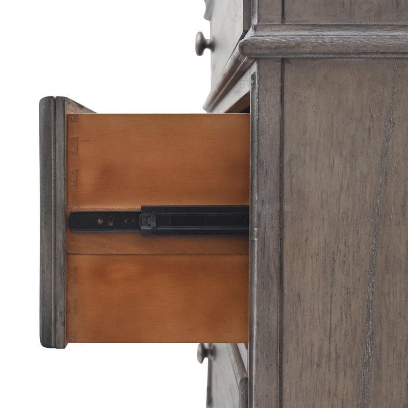 Commode 5 tiroirs Hetton, Driftwood