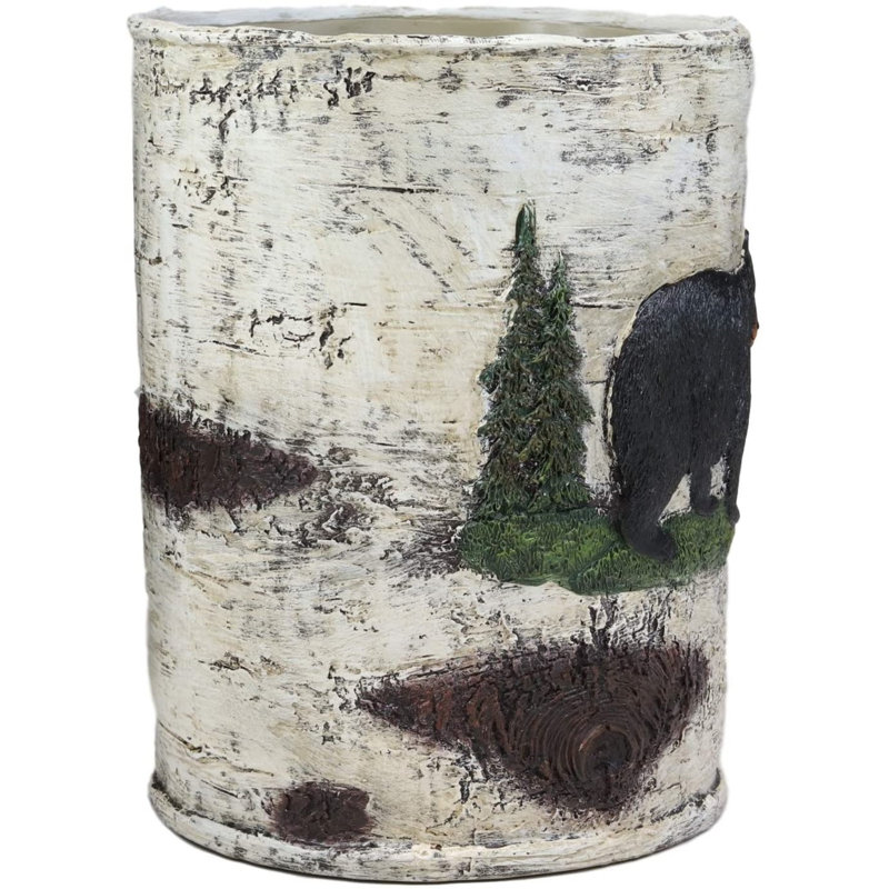 Auline Resin Open Waste Basket