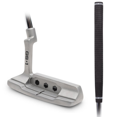 Gosports GS1 Tour Golf Putter  34 Right-Handed Blade Putter With Pistol Grip And Milled Face