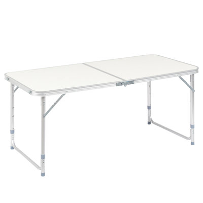 120.7cm Rectangular Adjustable Folding Table