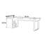 Bureau italien minimaliste avec chargement sans fil-694148700