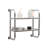 Linndale 2 Piece Tiered Industrial Pipe Shelves