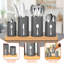 Metal Round Utensil Storage Set-445205539