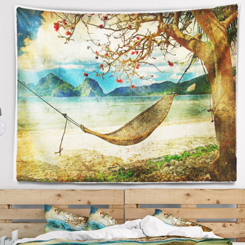 Machine Tapestry - Rod Included, 32" H x 39" W