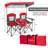 Outdoor Portable Folding Camping Canopy Chairs with Cup Holder-59012888