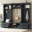 4-in-1 Detachable Hall Tree with Storage and 7 Hooks, Multiple Functions Hallway Coat Rack with Storage Drawers and Cabinet, Antique Blue Shoe Bench for Entryway Hallway