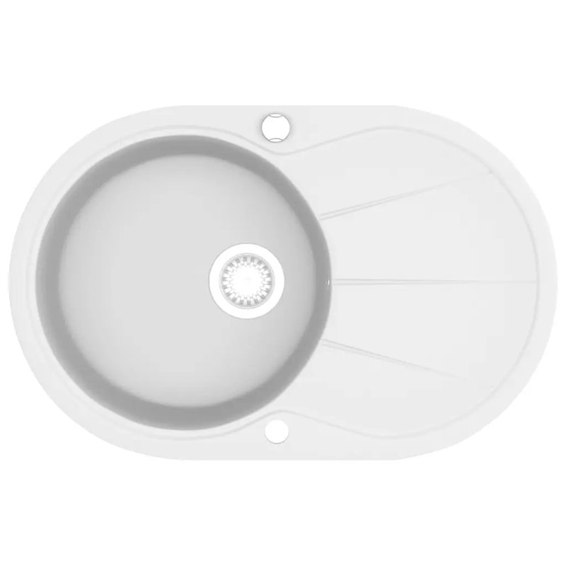 Belfry Kitchen Solange 500mm W Single Bowl Stone Kitchen Sink