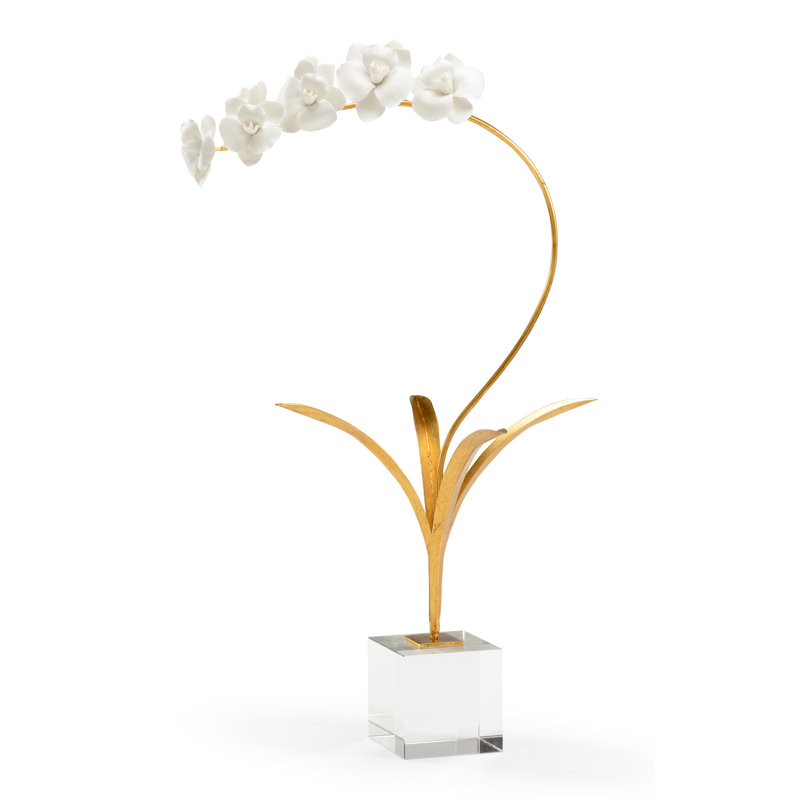 Tulip Orchid Stem in Stand