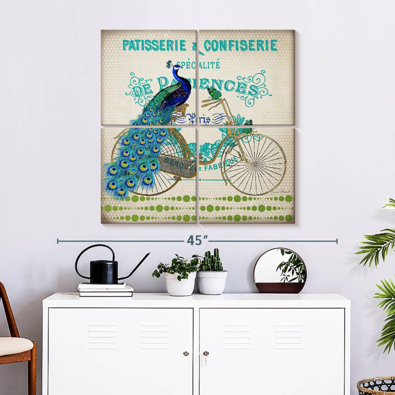 Tergel paon à bicyclette III, H 32 po x l 32 po