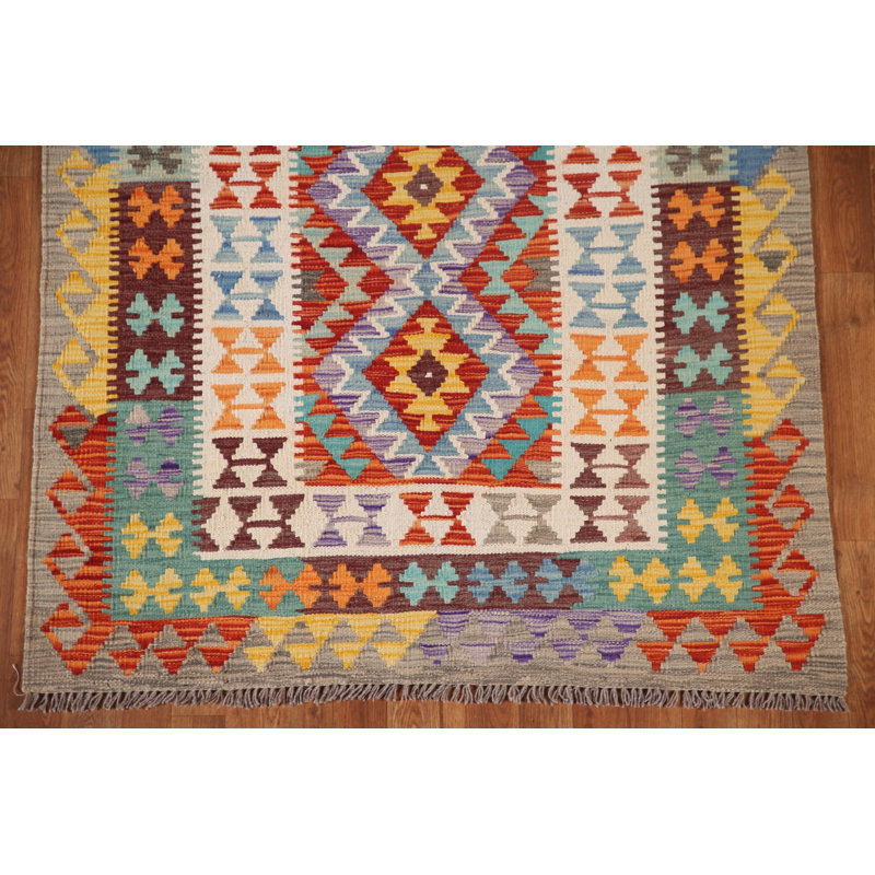 Tapis géométrique Kilim