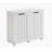 Chasya Wood Laundry Sorter