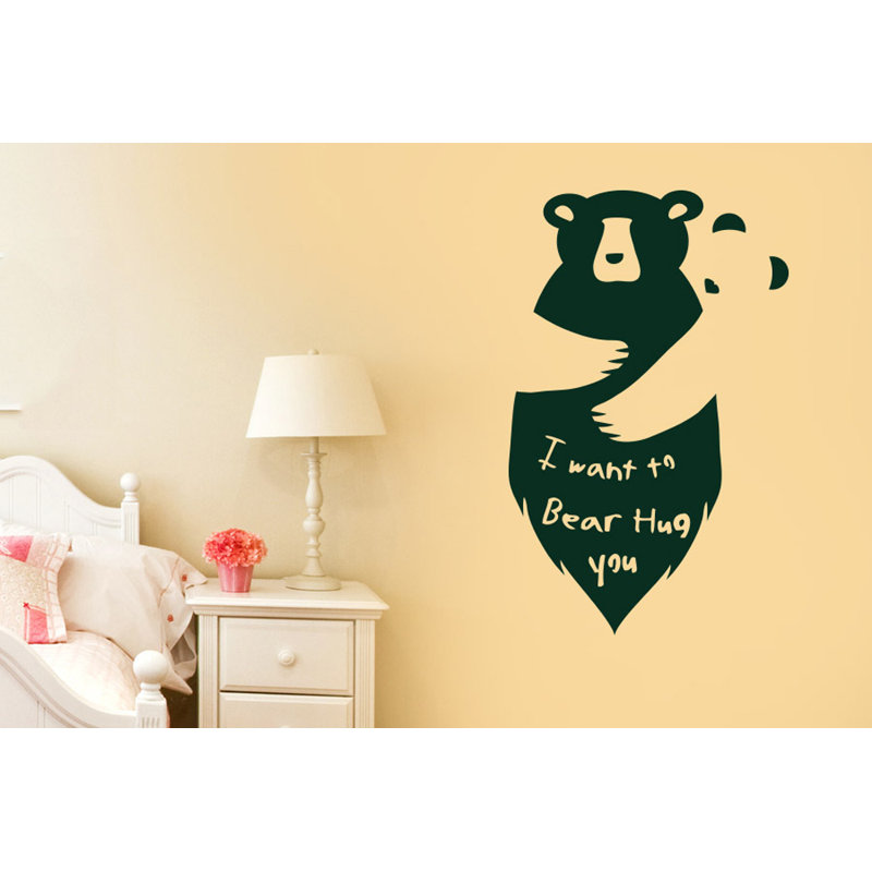 Non-Wall Damaging Wall Decal, Dark Green, Medium