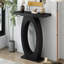 Console moderne Mirod, base en forme d'œuf pour le salon - standard-129911522-129911525-129911526