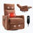 Heat Massage Manual Recliner Chair With Rocker And Swivel In Fabric For Living Room-606437417