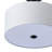 13" Fabric Semi Flush Mount-91406430