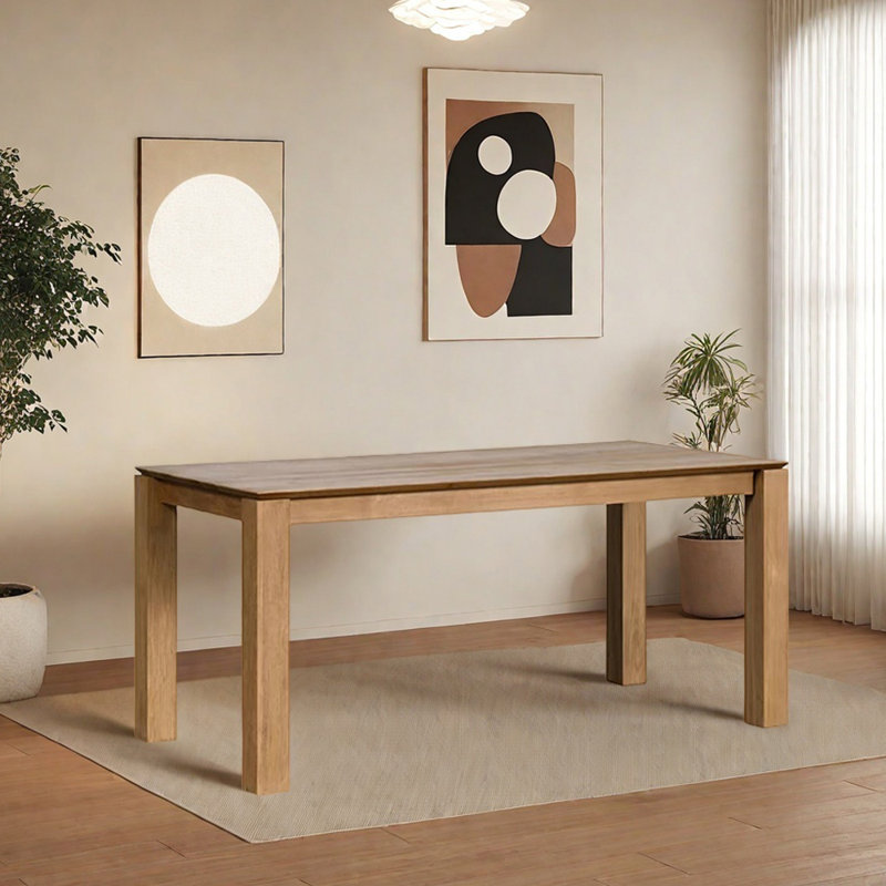 Grande table Minimalist, H 29,52 po x L 62,99 po x l 31,49 po