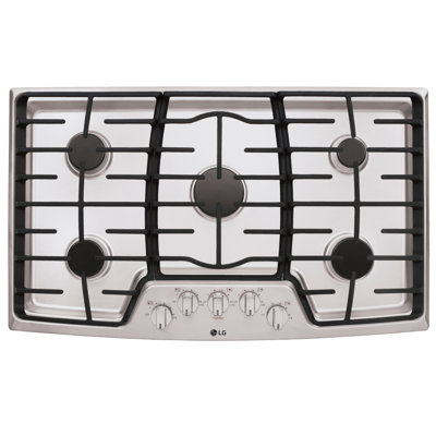 LG 36" Natural Gas Cooktop with 5 Burners