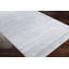 Tapis rayé gris noué à la main Munana-579866442