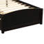 Lit plateforme simple avec deux tiroirs-988722402