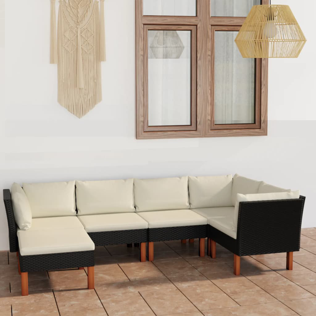 Gartenecksofa Jontavion mit Kissen