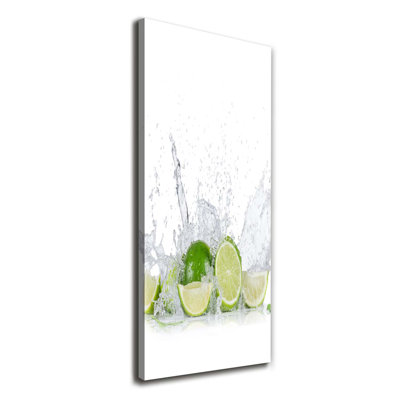 Lime - Wrapped Canvas Print