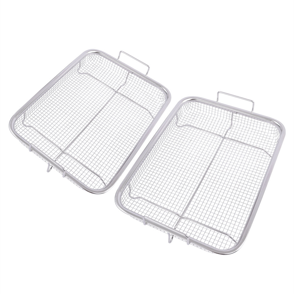 Gotham Steel Air Fryer Tray, Air Fry Basket For Oven, 2 Piece