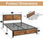 Metal Storage Bed