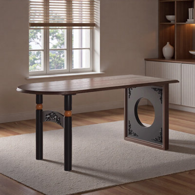 Bureau multifonctionnel rétro de style français
