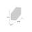 Traffic Hex 9" x 10" Porcelain Field Tile