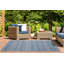 Tapis bleu Efecan Ikat-3358408