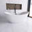 67'' x 30'' Freestanding Soaking Acrylic Bathtub