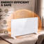 HOMCOM 2000 BTU Electric Panel Space Heater