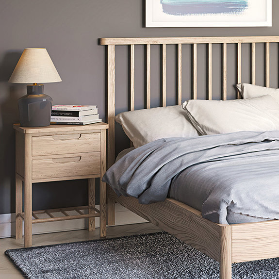 Spindle Bed, Natural