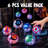 6Pcs Halloween Led Bouncing Balls