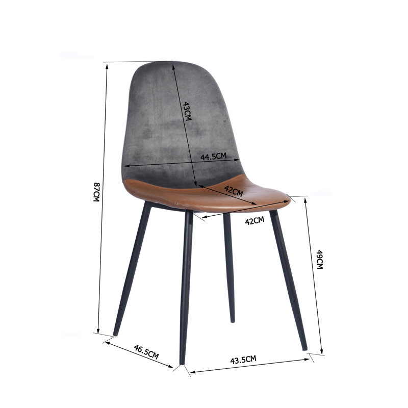Bayshore 44cm H Upholstered Side Chair