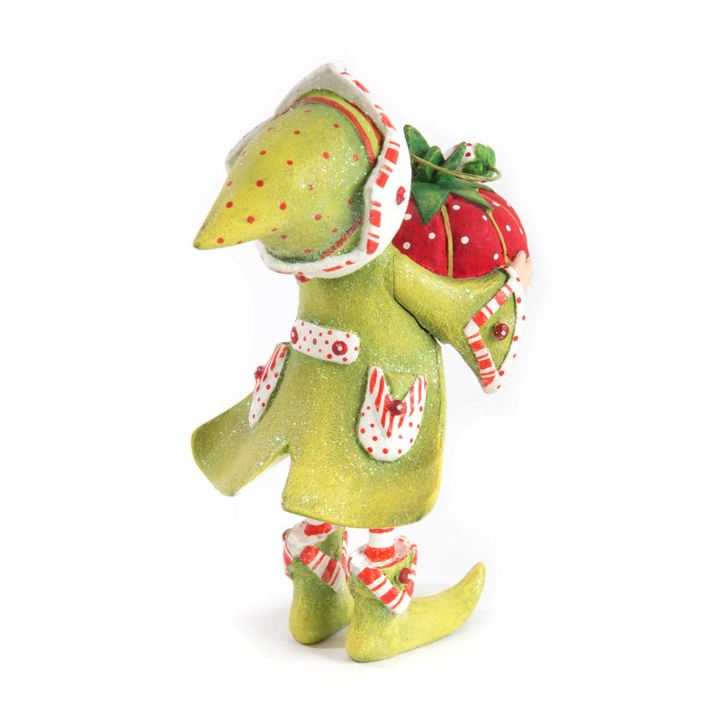 Patience Brewster Dash Away Prancer's Elf Ornament