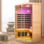 Sauna de coin pour deux personnes
