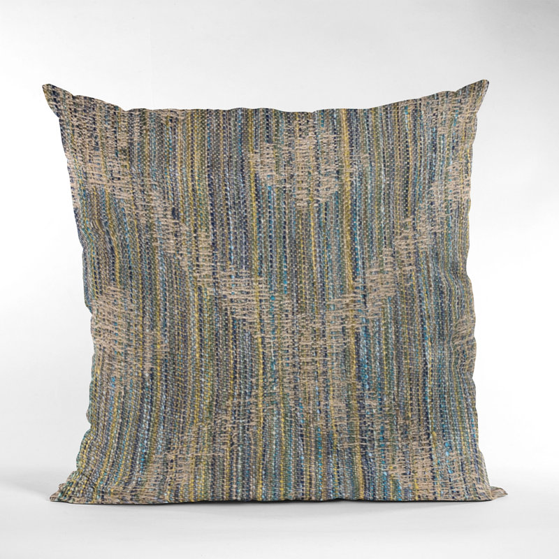 Diamond Striped Outdoor Reversible Throw Pillow, 20" x 30"