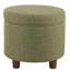 Mayen 19" Wide Round Storage Ottoman-1083560459